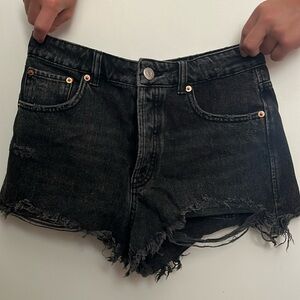 Zara denim shorts